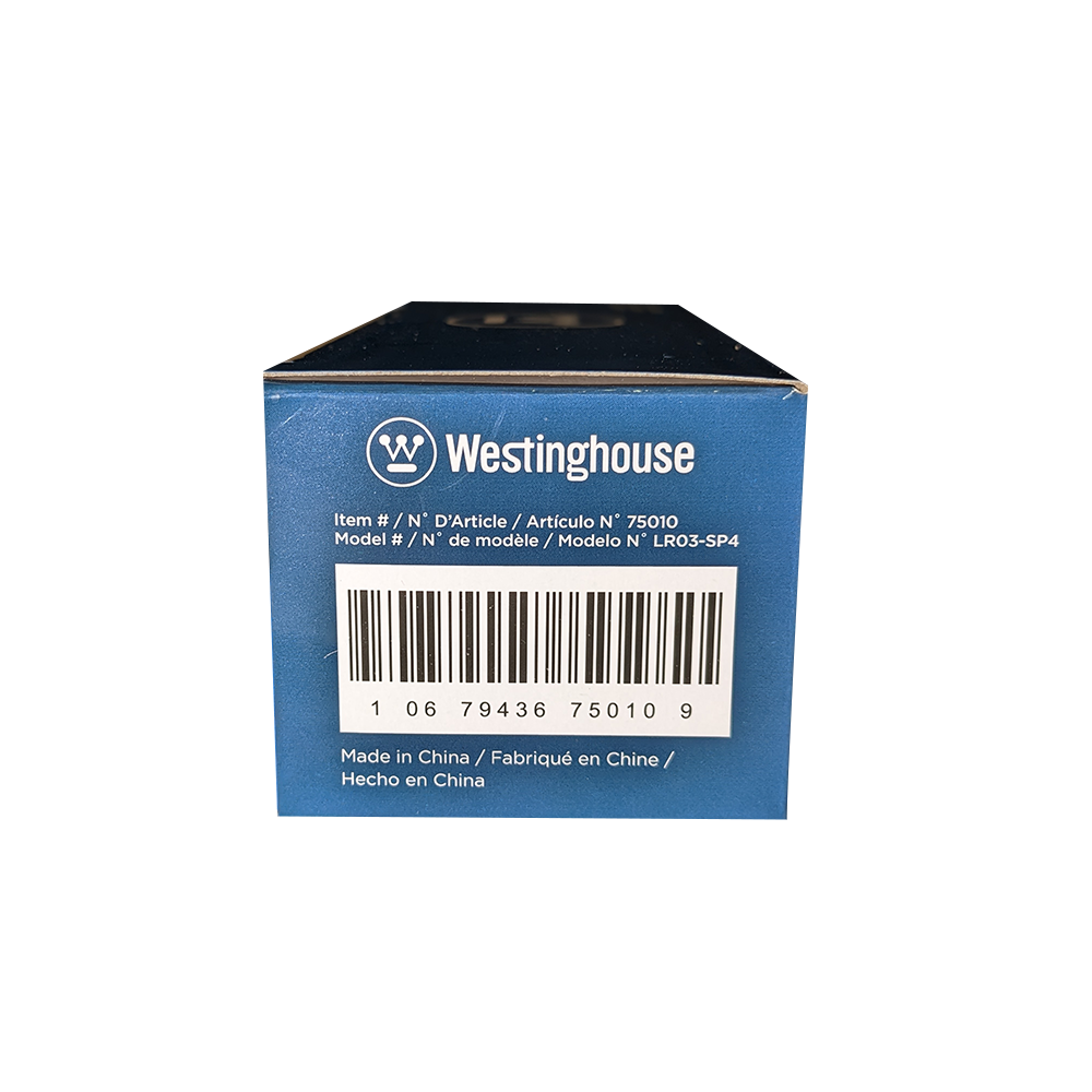 Westinghouse AAA Dynamo Alkaline Batteries Box Pack of 60