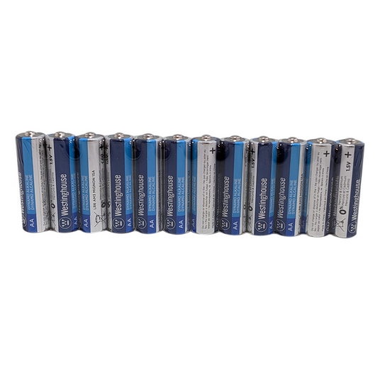 Westinghouse AA Dynamo Alkaline Batteries Pack of 12