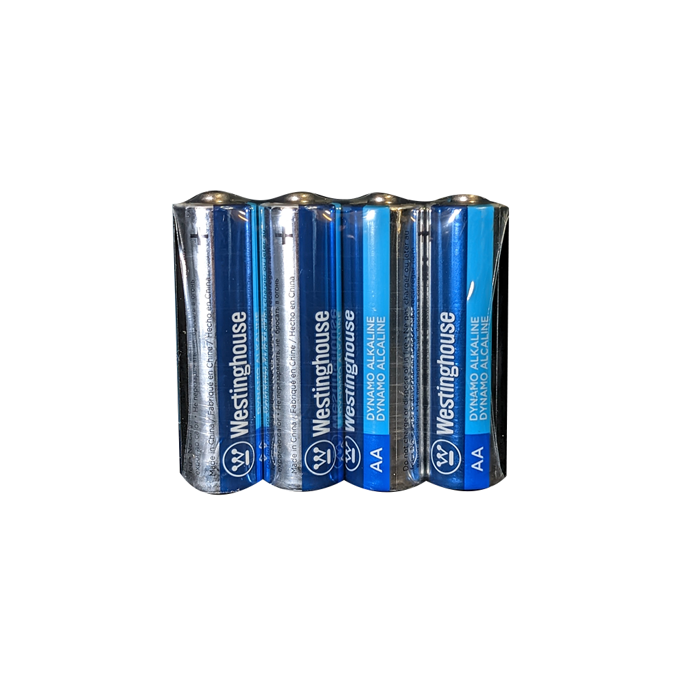 Westinghouse AA Dynamo Alkaline Batteries Pack of 4