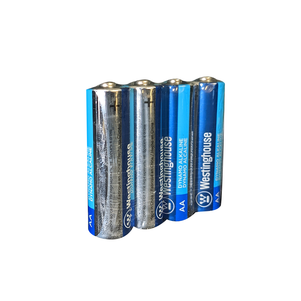 Westinghouse AA Dynamo Alkaline Batteries Pack of 4