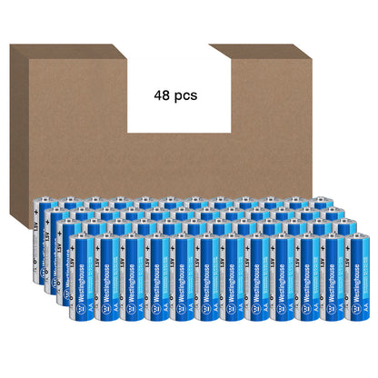 Westinghouse AA Dynamo Alkaline Batteries Box Pack of 48