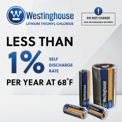 Westinghouse ER14250 3.6V 1/2AA Lithium Battery