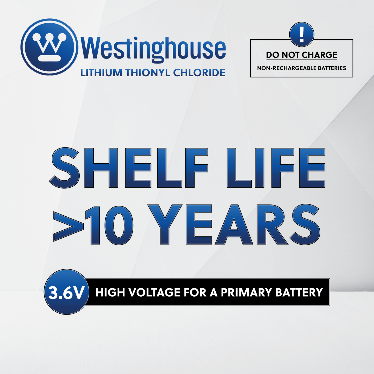 Westinghouse ER14250 3.6V 1/2AA Lithium Battery