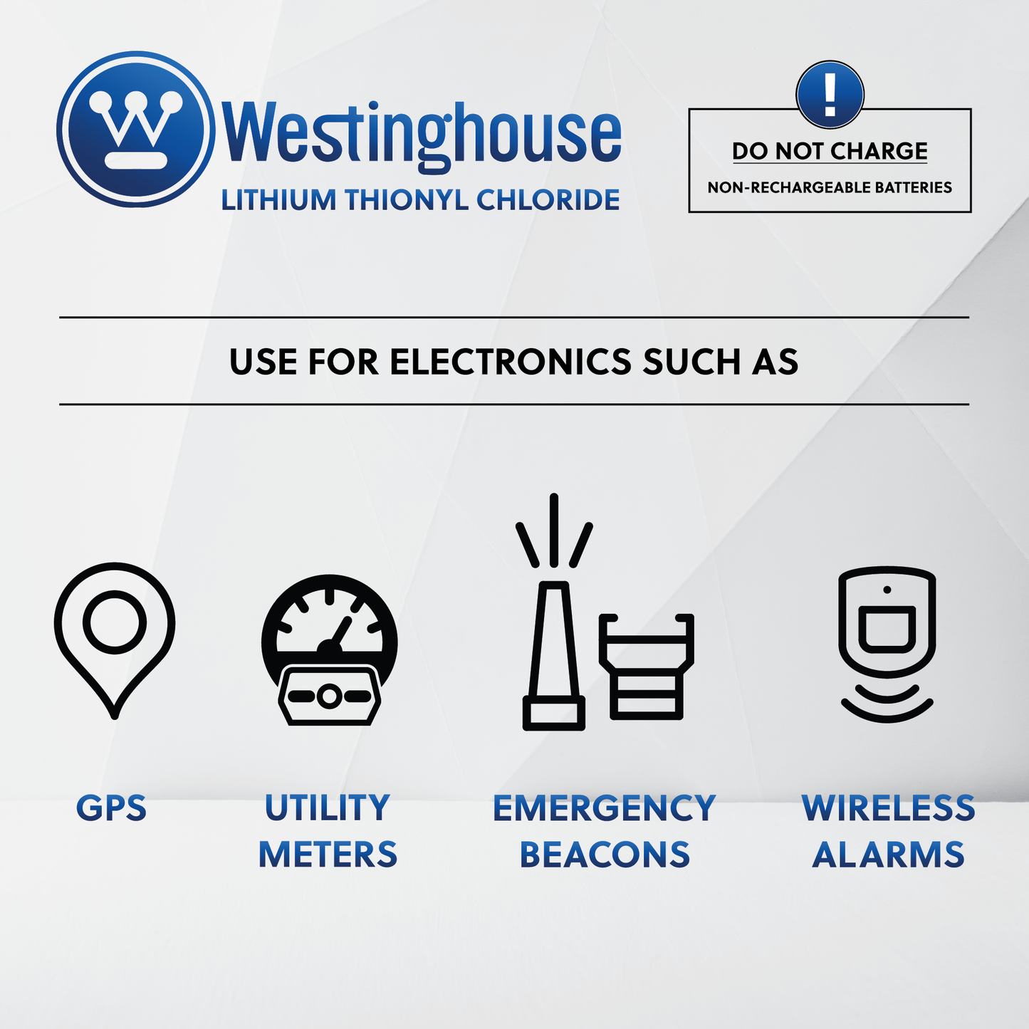 Westinghouse ER14250 3.6V 1/2AA Lithium Battery