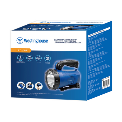 Westinghouse WF216 Six Mode Rechargeable Search Light, Area Light, and Mobile Power Bank