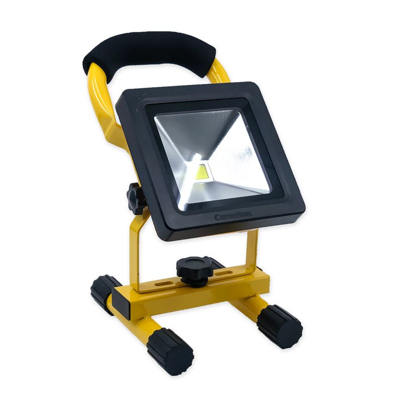 Camelion 10W COB LED Rechargeable Work Light with Kick Stand - Battery Liquidator