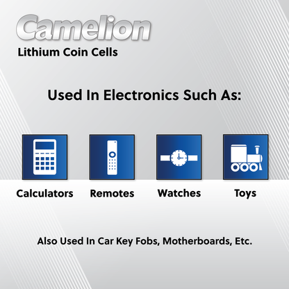 Camelion CR2032/ 2032 3V Lithium Coin Cell Battery Pack of 20