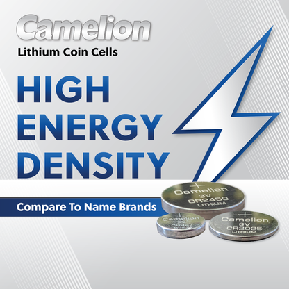 Camelion CR2016/ 2016 3V Lithium Coin Cell Battery