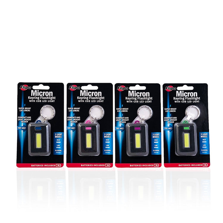 Flipo Micron COB LED Keyring Flashlight
