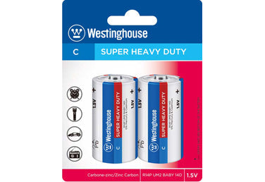 wholesale, wholesale batteries, westinghouse batteries, C batteries, super heavy duty, C