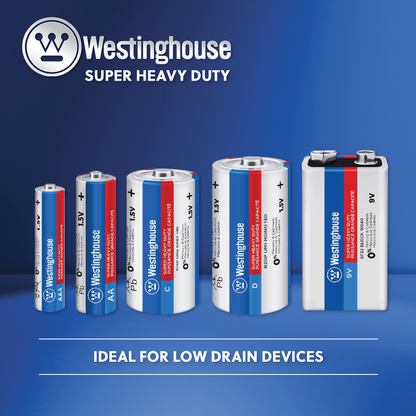 Westinghouse AA Super Heavy Duty Batteries Pack of 24