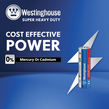 Westinghouse C Super Heavy Duty Batteries Pack of 2