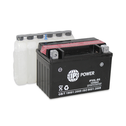 IP Power IPX9L-BS AGM Motorsport Battery